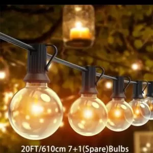 Luces vintage, Luces jardin